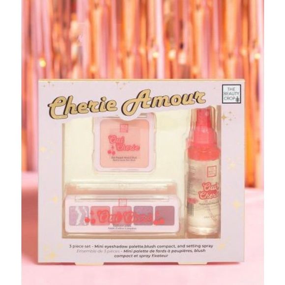 THE BEAUTY CROP - Cherie Amour Gift Set. Eyeshadow Blush & Setting Spray NWT! - Picture 3 of 12